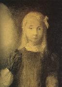 Odilon Redon Mademoiselle Jeanne Roberte de Domecy oil